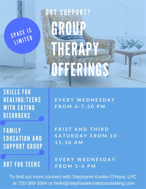 Group Therapy Flyer Template